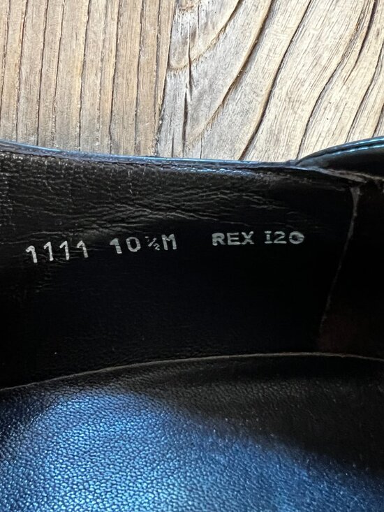 Donald J. Pliner REX-120 Black Leather Slip on Loafers Mens 10.5 M Square Toe main image 10